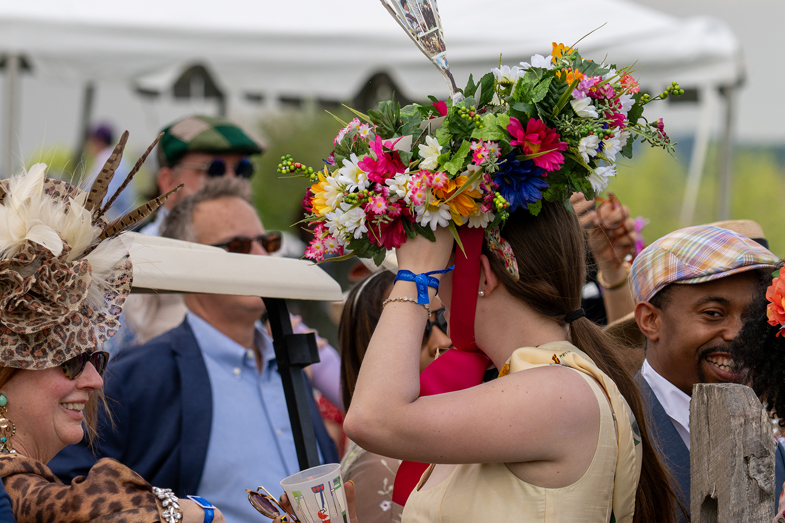 Flowery Hat